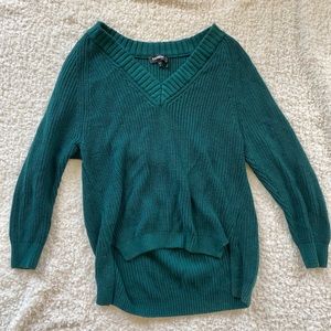Express Green Sweater